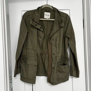 Madewell Khaki Utility Jacket